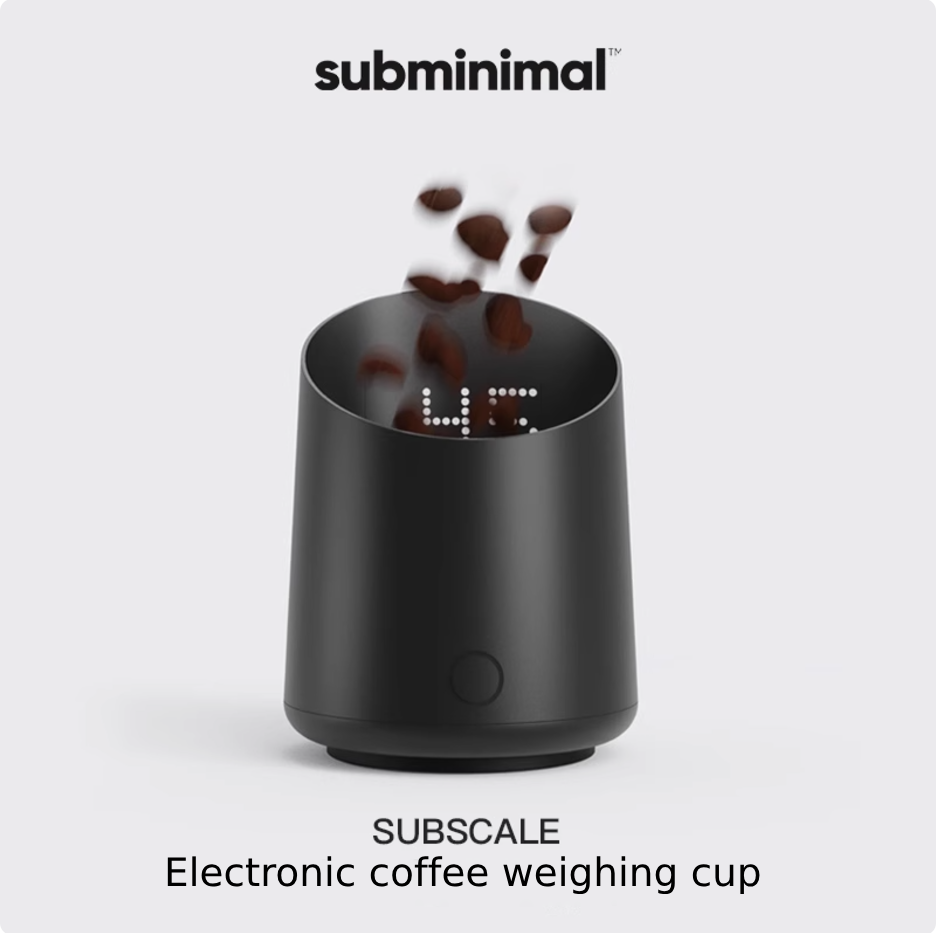 Coffee Tea Espresso - Subminimum Electronic Coffee Weighing Cup, Espresso