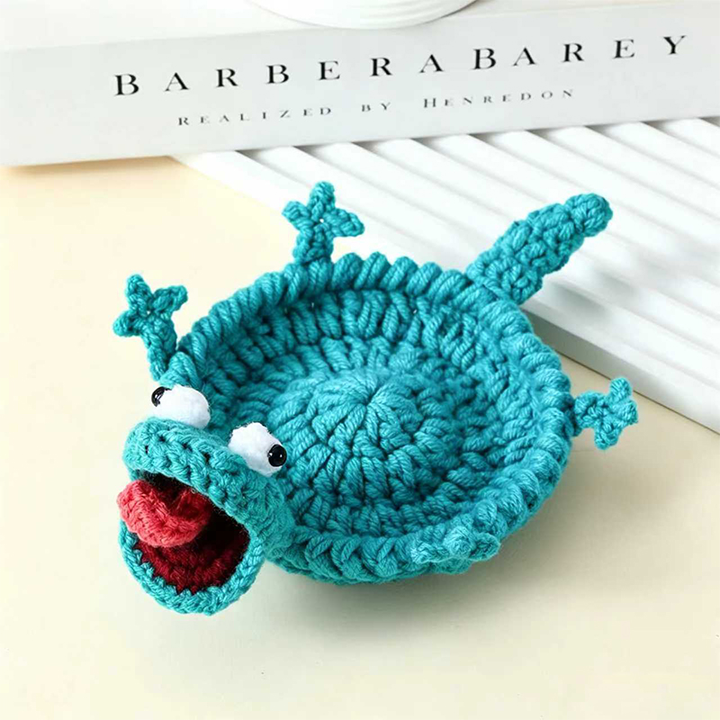 Cute Crochet Animal Coaster Ha - огляд і ціна Coffee Tea Station