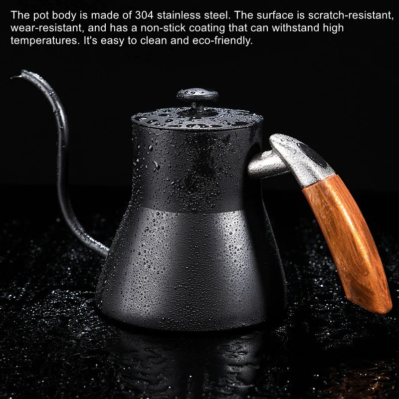 304 Stainless Steel Gooseneck  - огляд і ціна Pour Over Kettle