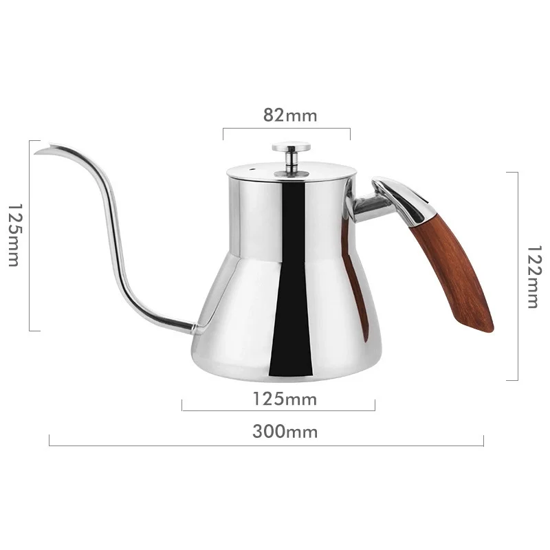 304 Stainless Steel Gooseneck  - огляд і ціна Pour Over Kettle
