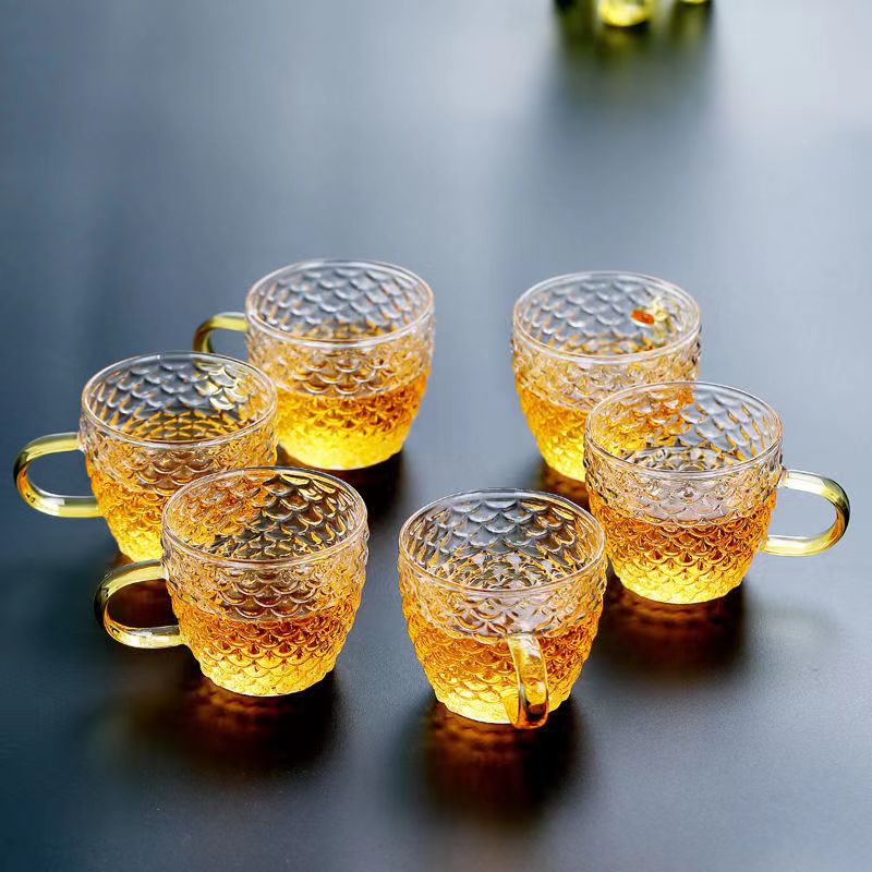 Glass Tea Cups small Cups Home - огляд і ціна Coffee Tea Station