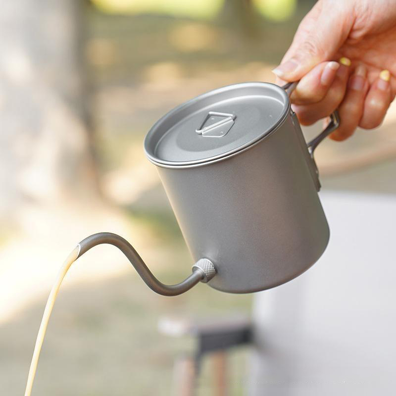 Pure Titanium Gooseneck Pour O - огляд і ціна Pour Over Kettle
