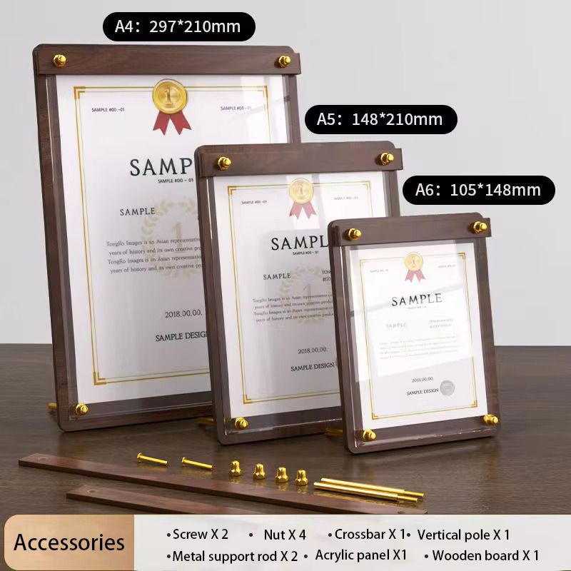 Custom A4/A5 Acrylic Wood Grai - огляд і ціна Coffee Tea Station