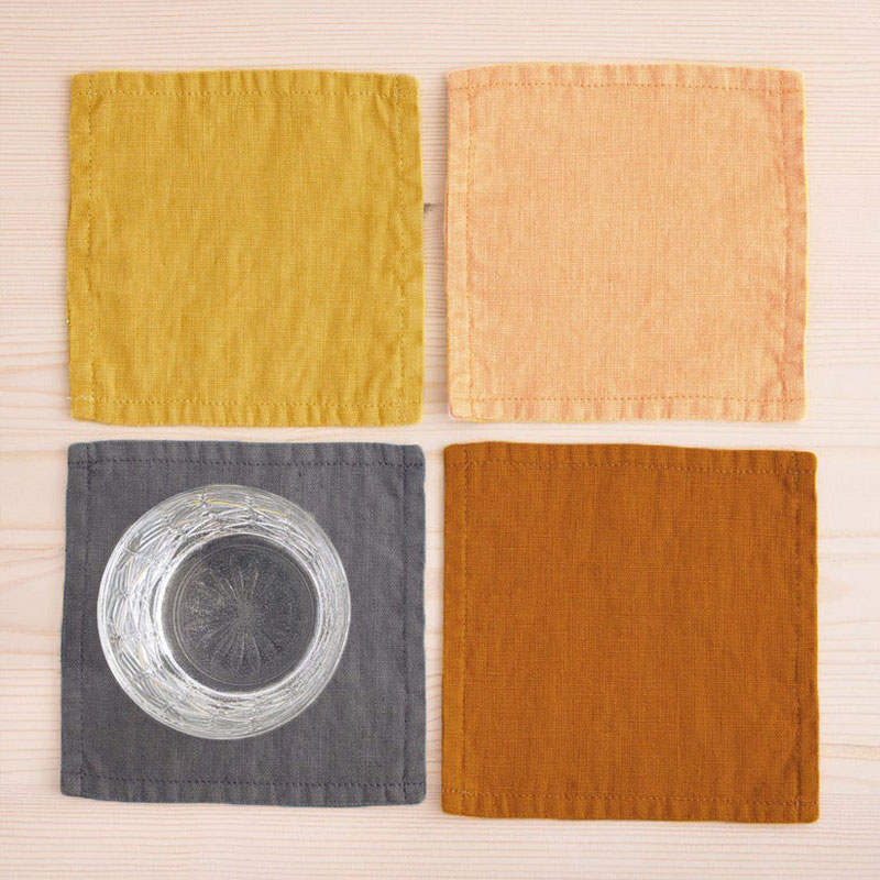 Double Layer 100% Linen Placem - огляд і ціна Coffee Tea Station
