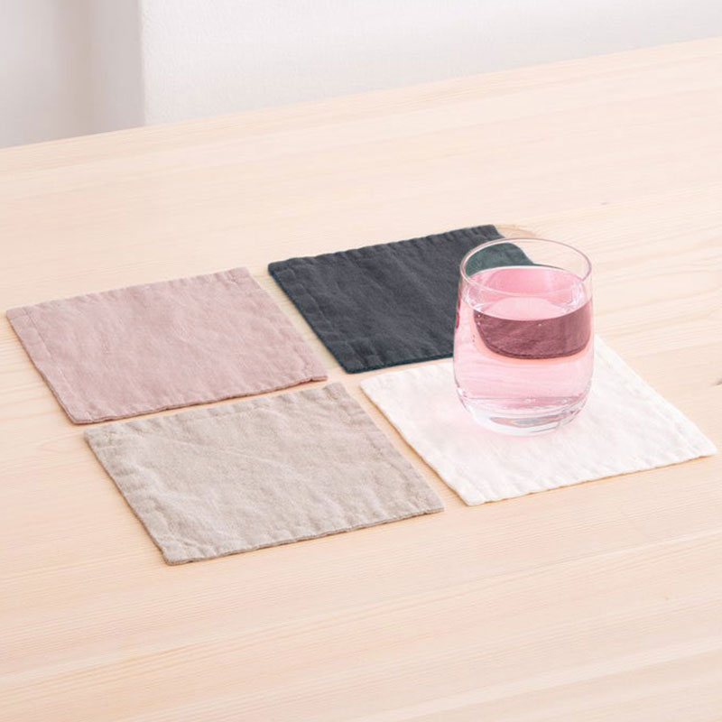 Double Layer 100% Linen Placem - огляд і ціна Coffee Tea Station