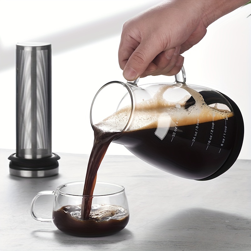 24oz Classic Glass Cold Brew C - огляд і ціна Coffee And Tea Glass