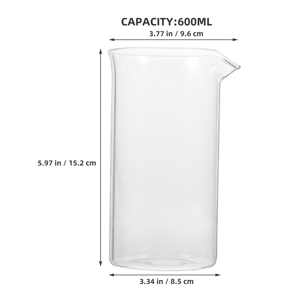 Glass Coffee Press Replacement - огляд і ціна Coffee And Tea Glass