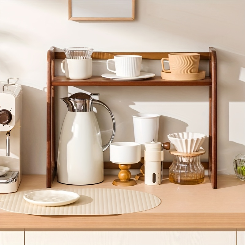 Cup Holder Storage Rack Deskto - огляд і ціна Coffee Tea Station