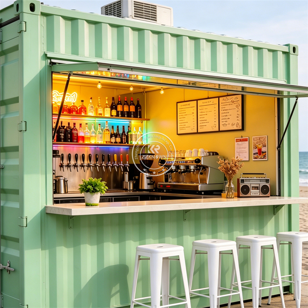 Outdoor Food Container Trailer - огляд і ціна Tea Coffee Set Up